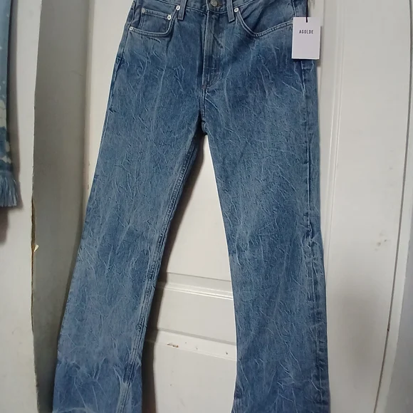 Stylish Blue Straight Leg Women's Jeans